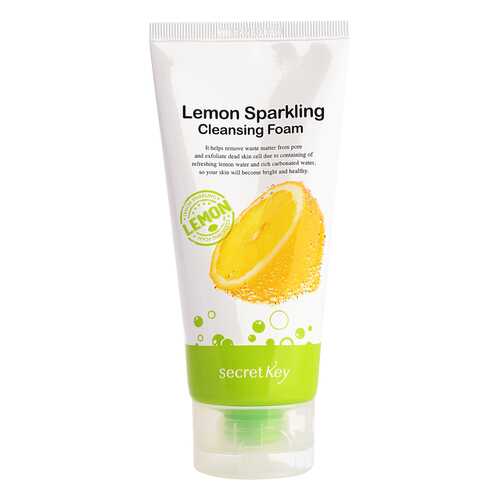 Средство для умывания secret Key Lemon Sparkling Cleansing Foam 120 мл в Магнит Косметик