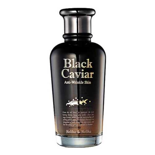 Тоник для лица Holika Holika Black Caviar Anti-Wrinkle Skin 120 мл в Магнит Косметик