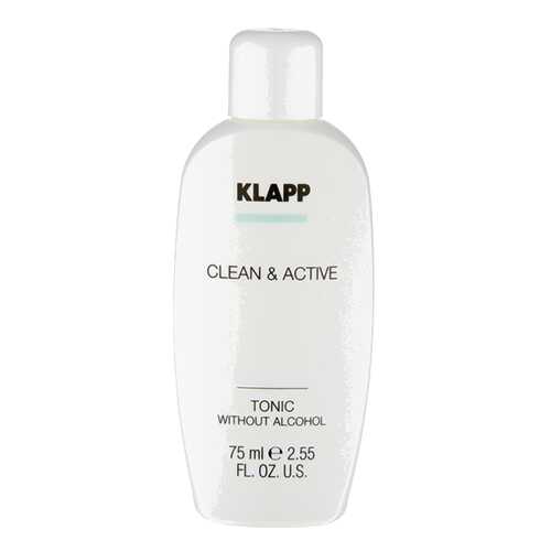 Тоник для лица Klapp Clean & Active Без спирта 75 мл в Магнит Косметик