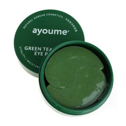 Патчи для глаз Ayoume с экстрактом зеленого чая и алоэ в Магнит Косметик