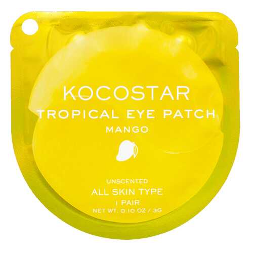 Патчи для глаз Kocostar Tropical Eye Patch Mango 2 шт в Магнит Косметик