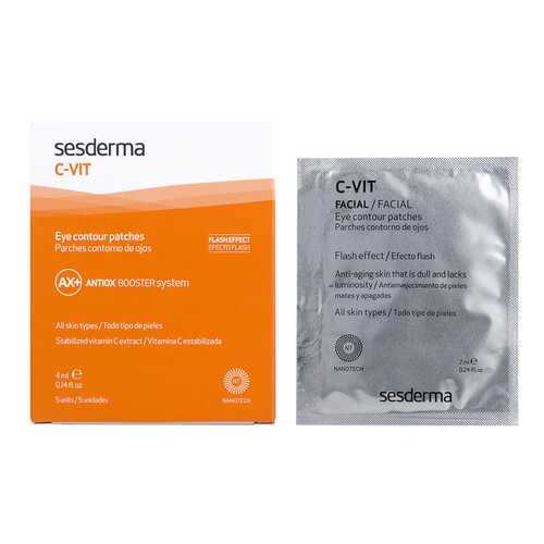 Патчи для глаз SesDerma Laboratories C-Vit Eye Contour 5 шт в Магнит Косметик