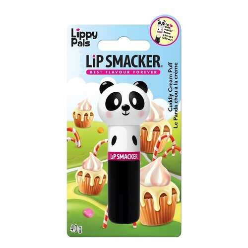 Бальзам для губ Lip smacker Panda Cuddly Cream Puff. Кремовая Слойка в Магнит Косметик