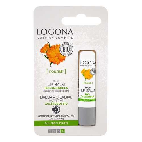 Бальзам для губ LOGONA 33127 RICH Bio-Calendula в Магнит Косметик