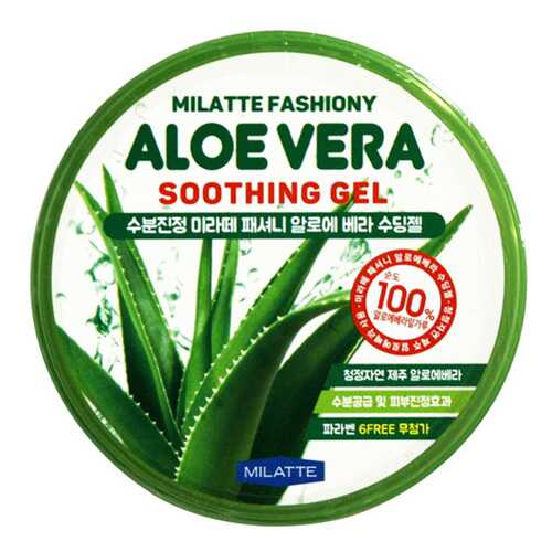 Гель для лица Milatte Fashiony Aloe Vera Soothing Gel 300 мл в Магнит Косметик