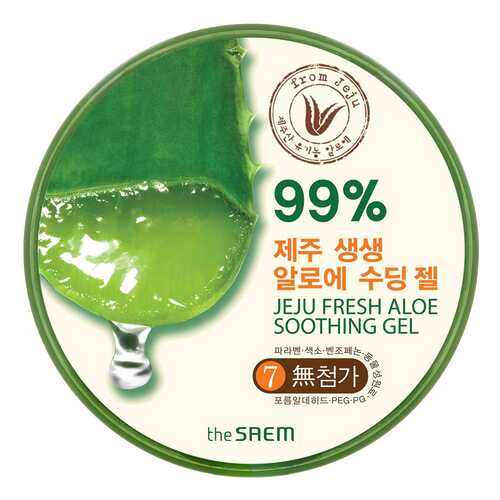 Гель для лица the SAEM Jeju Fresh Aloe Soothing Gel 99% 300 мл в Магнит Косметик