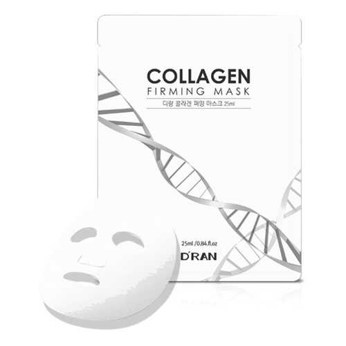 Коллагеновая укрепляющая маска D'RAN New Collagen Firming Mask 10 шт в Магнит Косметик