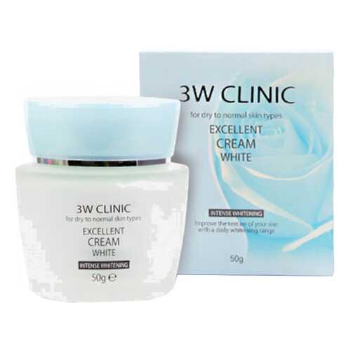 Крем для лица 3W Clinic Excellent White Cream 50 мл в Магнит Косметик