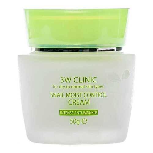 Крем для лица 3W Clinic Snail Moist Control Cream в Магнит Косметик