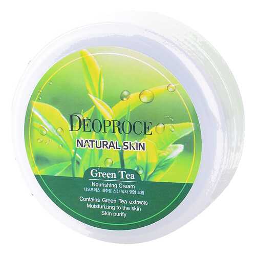 Крем для лица Deoproce Greentea Natural Skin Nourishing Cream 100 г в Магнит Косметик