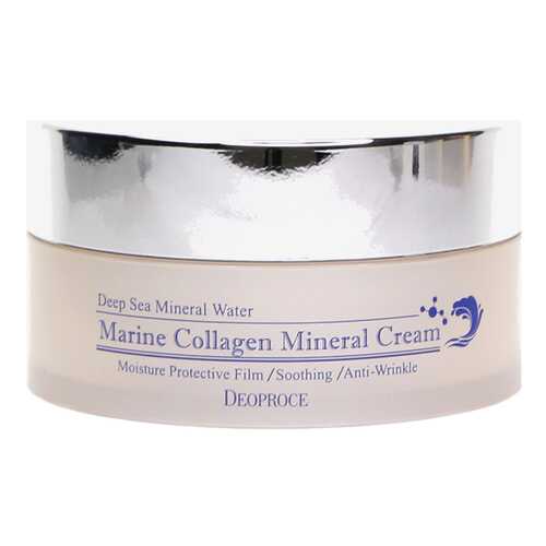 Крем для лица Deoproce Marine Collagen Mineral Cream, 100 мл в Магнит Косметик