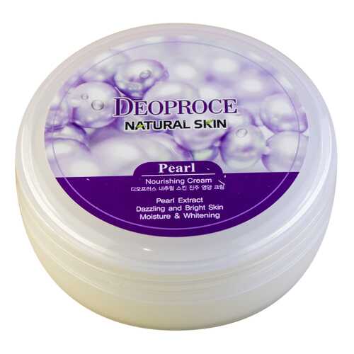 Крем для лица Deoproce Natural Skin Pearl Nourishing Cream 100 г в Магнит Косметик