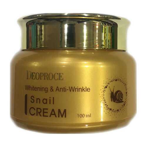 Крем для лица Deoproce Whitening & Anti-Wrinkle Snail Cream 100 мл в Магнит Косметик