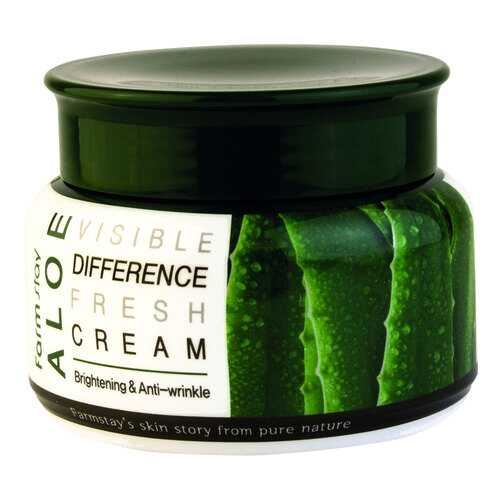 Крем для лица FarmStay Visible Differerce Fresh Cream Aloe 100 г в Магнит Косметик