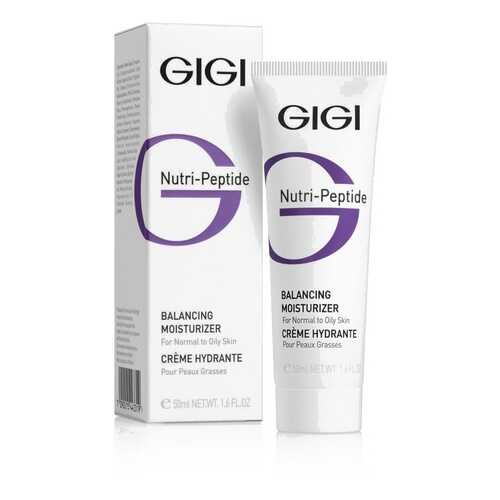 Крем для лица GIGI Nutri-Peptide Увлажняющий балансирующий крем для жирной кожи 50 мл в Магнит Косметик