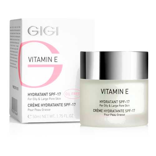 Крем для лица GIGI Vitamin E Увлажняющий для жирной кожи SPF 17 50 мл в Магнит Косметик