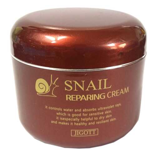 Крем для лица Jigott Snail Reparing Cream в Магнит Косметик