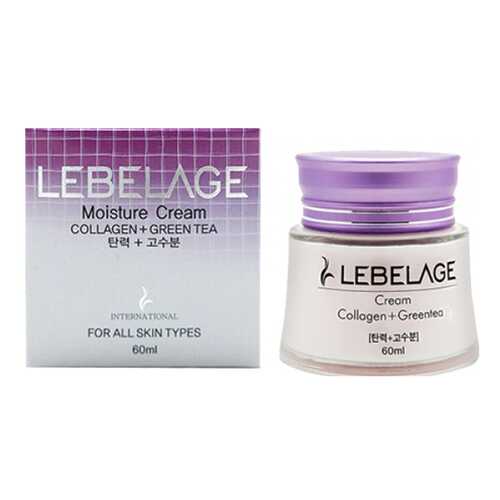 Крем для лица Lebelage Collagen+Green Tea Moisture Cream, 60 мл в Магнит Косметик