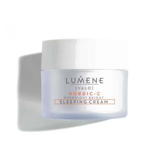 Крем для лица Lumene Valo Overnight Bright Vitamin C Sleeping Cream 50 мл в Магнит Косметик