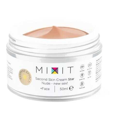 Крем для лица Mixit Second Skin Cream Colour Star Увлажняющий иллюминирующий 50 мл в Магнит Косметик
