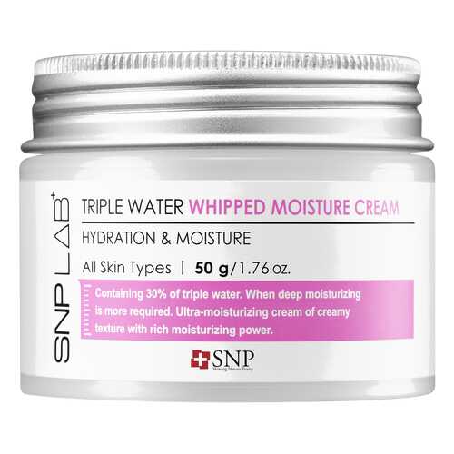 Крем-мусс для лица SNP Lab plus Triple Water Whipped Moisture Cream 50 гр в Магнит Косметик