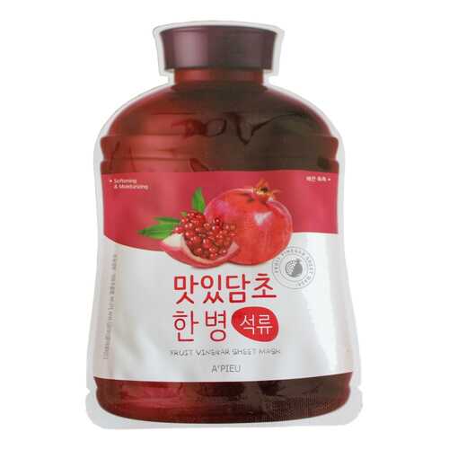 Маска для лица A'Pieu Fruit Vinegar Sheet Mask Pomegranate 20 г в Магнит Косметик