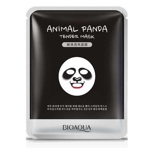 Маска для лица Bioaqua Animal Face Panda 30 г в Магнит Косметик