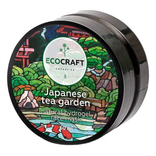 Маска для лица Ecocraft Natural Hydrogel Face Mask Japanese tea garden 60 мл в Магнит Косметик
