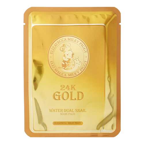 Маска для лица Elizavecca 24K Gold Water Dew Snail Mask 25 мл в Магнит Косметик