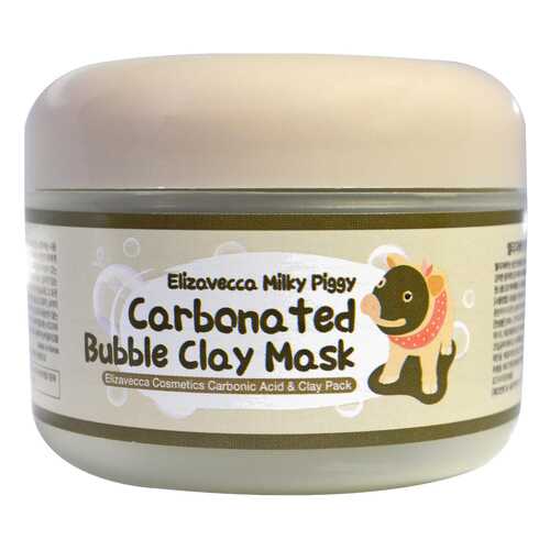 Маска для лица Elizavecca Milky Piggy Carbonated Bubble Clay Mask 100 г в Магнит Косметик