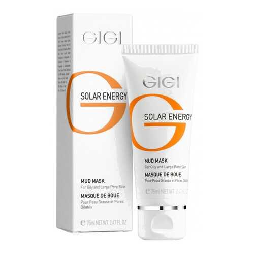 Маска для лица грязевая GIGI Cosmetic Labs Solar Energy Mud Mask For Oil Skin - 75 мл в Магнит Косметик