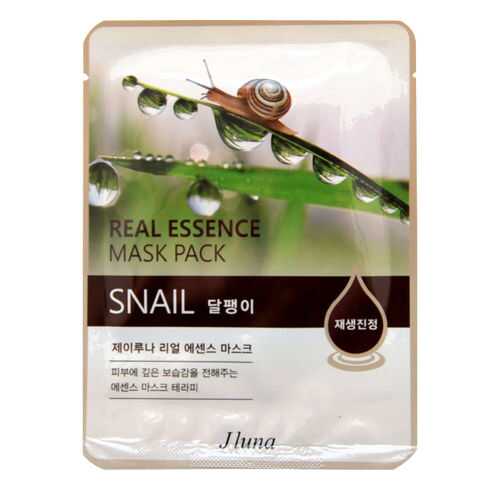 Маска для лица Juno Real Essence Mask Pack Snail 25 мл в Магнит Косметик