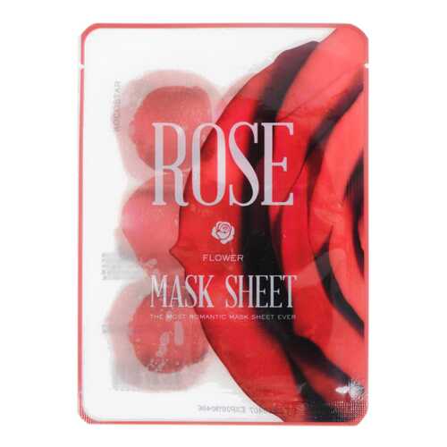 Маска для лица KOCOSTAR Rose Flower Mask Sheet 20 мл в Магнит Косметик