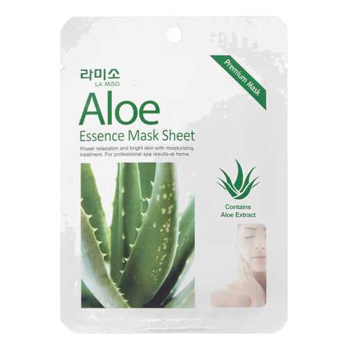 Маска для лица LA MISO Aloe essence Mask Sheet 21 г в Магнит Косметик