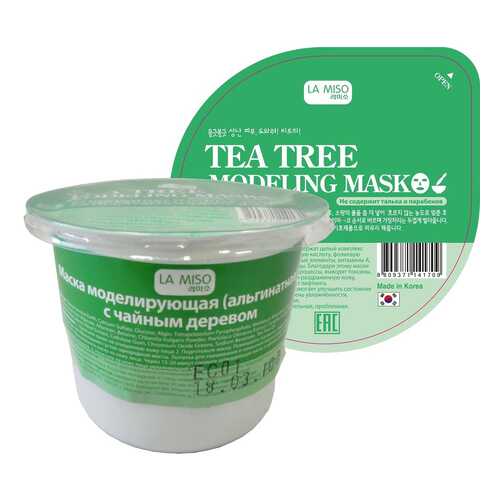 Маска для лица LA MISO Tea Tree Modeling Mask 21 г в Магнит Косметик