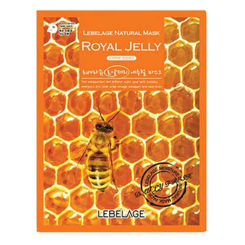 Маска для лица Lebelage Natural Mask Royal Jelly с маточным молочком 23 г в Магнит Косметик