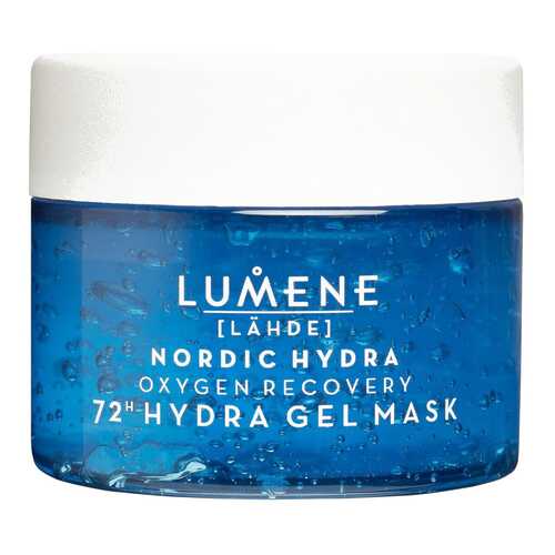 Маска для лица Lumene [Lahde] Nordic Hydra Oxygen Recovery 72h Hydra Gel Mask 150 мл в Магнит Косметик