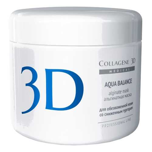 Маска для лица Medical Collagene 3D Aqua Balance Alginate Mask 200 г в Магнит Косметик