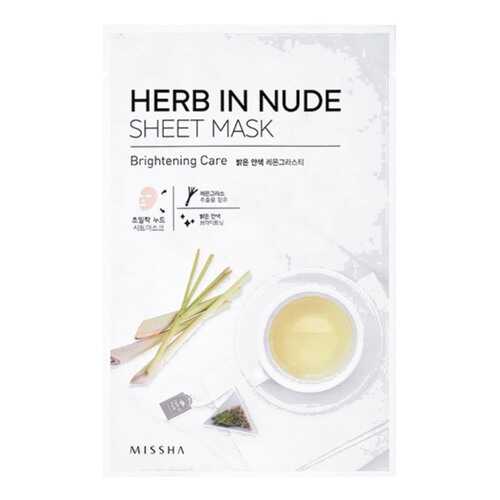 Маска для лица MISSHA Herb In Nude Brightening Care в Магнит Косметик