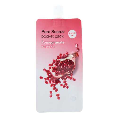 Маска для лица MISSHA Pure Source Pocket Pack - Pomegranate 10 мл в Магнит Косметик