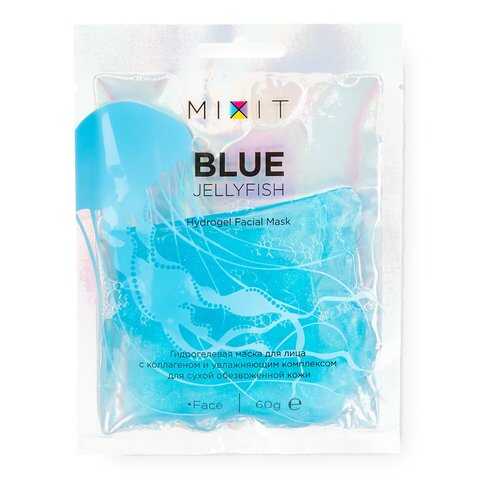 Маска для лица Mixit BLUE JELLYFISH Hydrogel Facial Mask гидрогелевая 60 г в Магнит Косметик