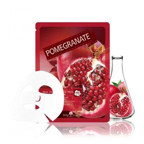 Маска для лица тканевая May Island Real Essence Pomegranate Mask Pack 25мл в Магнит Косметик