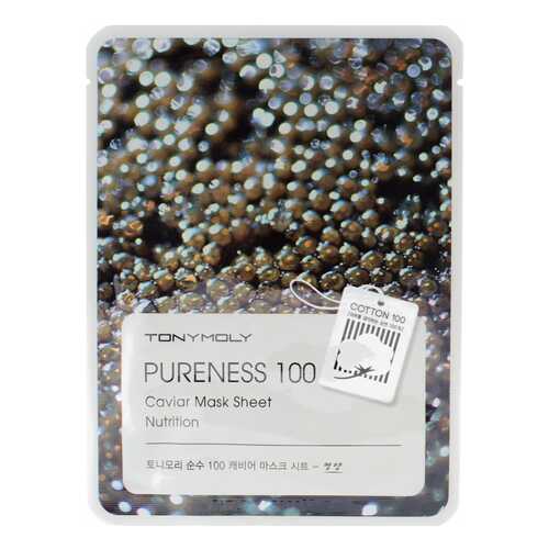 Маска для лица Tony Moly Pureness 100 Caviar Mask Sheet 21 мл в Магнит Косметик