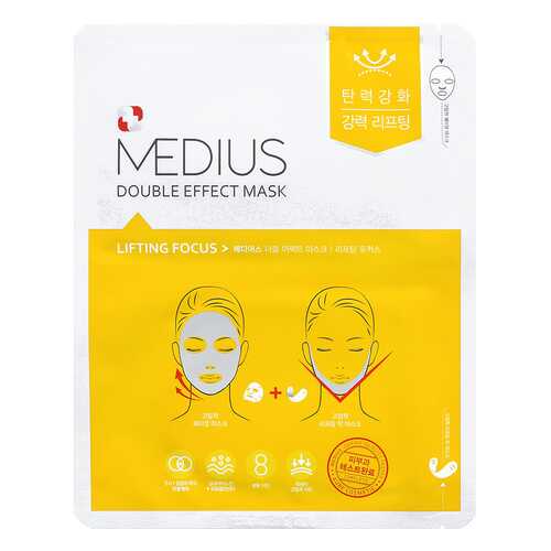 Маска MEDIUS Double Effect Mask Lifting Focus 1 шт в Магнит Косметик