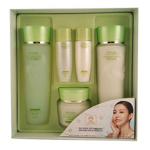 Наборы косметики для лица 3W Clinic Aloe Full Water Activating Skin 3 Kit Set в Магнит Косметик