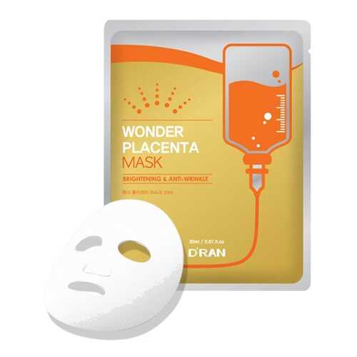 Плацентарная чудо маска D'RAN Wonder Placenta Mask 1 шт в Магнит Косметик