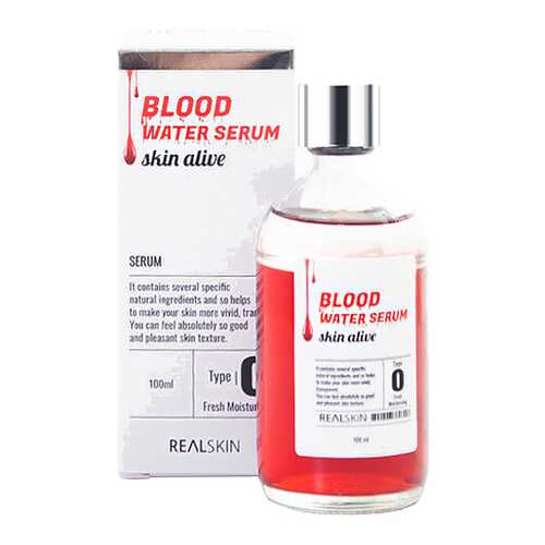 Сыворотка для лица Realskin Blood Water Serum 100 мл в Магнит Косметик