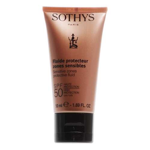 Сыворотка для лица Sothys Sensitive Zones Protective Fluid High Protection SPF 50 50 мл в Магнит Косметик