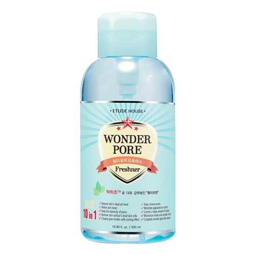 Тонер для лица Etude House Wonder Pore Freshner 10 in 1 500 мл в Магнит Косметик