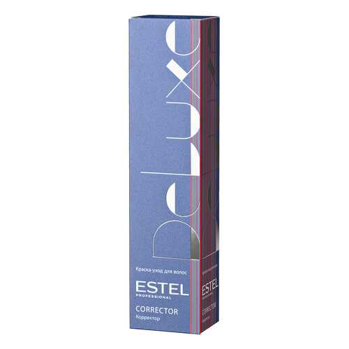 Краска для волос Estel Professional De Luxe 60 мл Корректор 0/11 Синий в Магнит Косметик